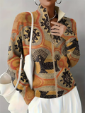 Sedgely | Folk Tapestry Zip Cardigan