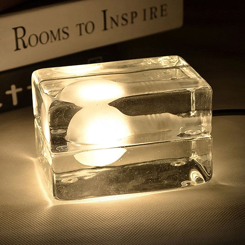 BrightCube - Dodaj Elegancki, Nowoczesny Akcent z Lampą Stołową BrightCube