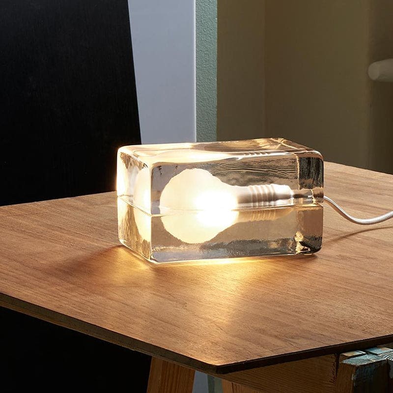 BrightCube - Dodaj Elegancki, Nowoczesny Akcent z Lampą Stołową BrightCube