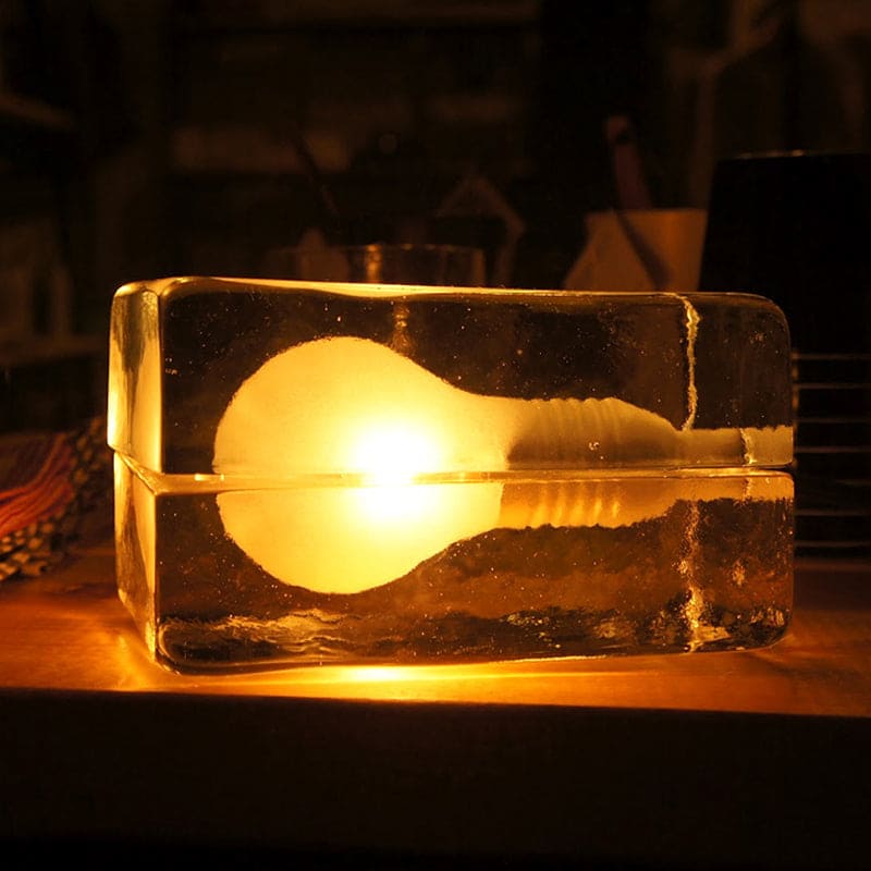 BrightCube - Dodaj Elegancki, Nowoczesny Akcent z Lampą Stołową BrightCube