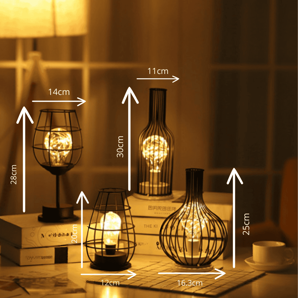 NoirLume - Przekształć swoją przestrzeń za pomocą eleganckiej lampy stołowej Eva Luxe NoirLume od LuxeLume