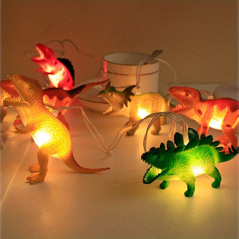 DinoGlow - LED Dinozaurowy Girland na Oświetlenie Dekoracyjne