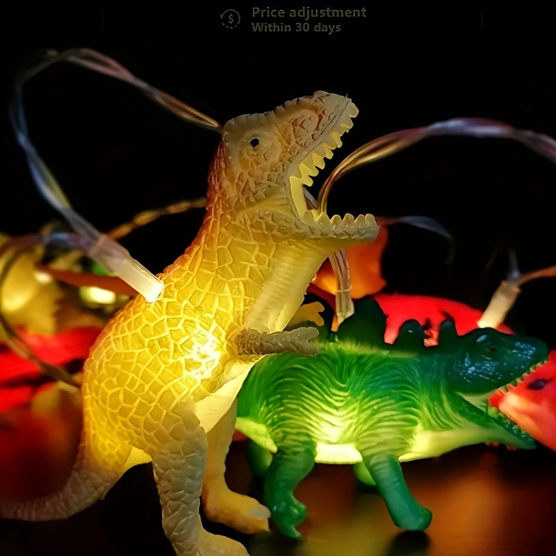 DinoGlow - LED Dinozaurowy Girland na Oświetlenie Dekoracyjne