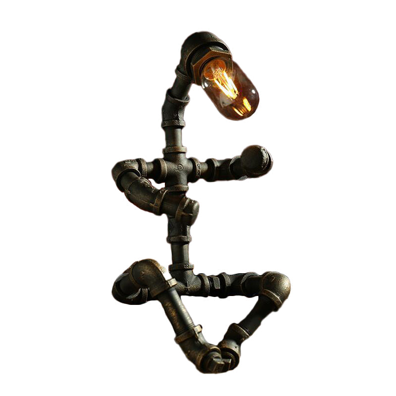 RoboLume - Retro-Futurystyczna Lampa Stołowa Robot