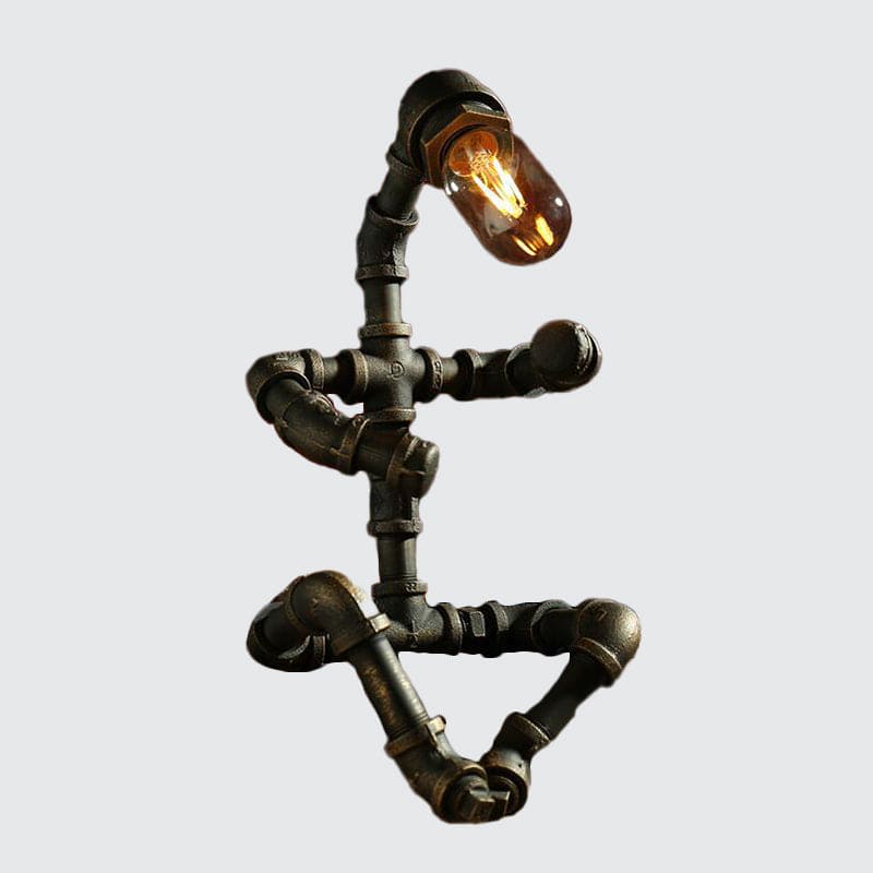 RoboLume - Retro-Futurystyczna Lampa Stołowa Robot