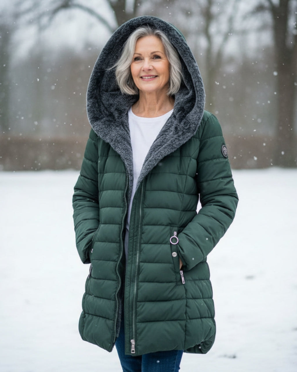Ronja – vadderad jacka med fleecefoder
