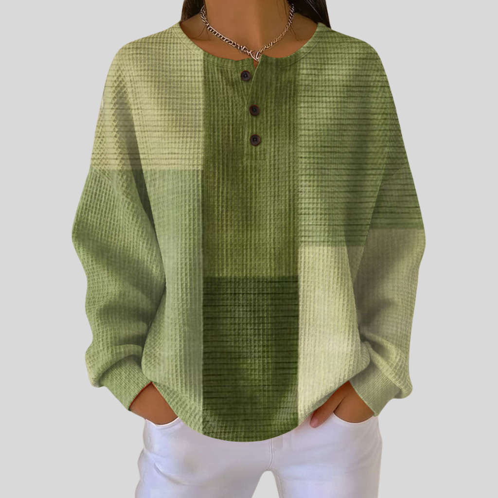 Clementine | Mjuk Henley Tröja
