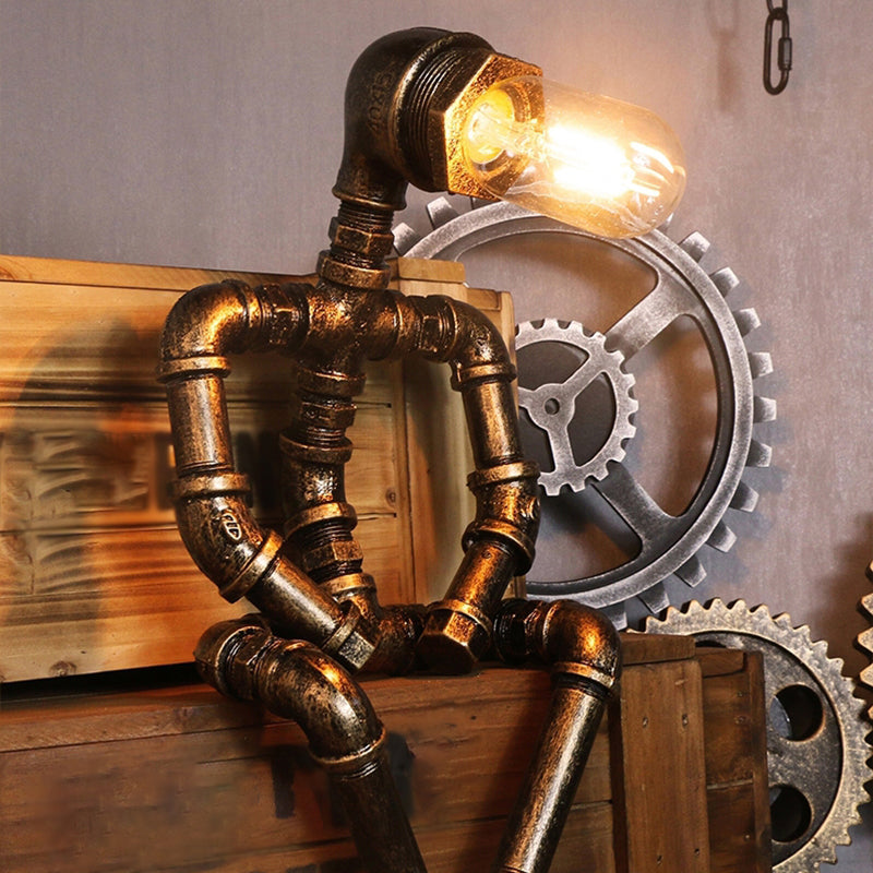 RoboLicht - Innowacyjna lampa do sypialni w stylu robota