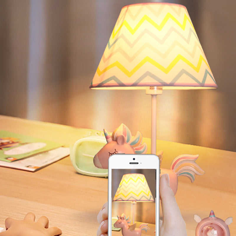 Lampka Nocna dla Dzieci z Jednorożcem - Różowa i Niebieska Lampka Kreskówkowa