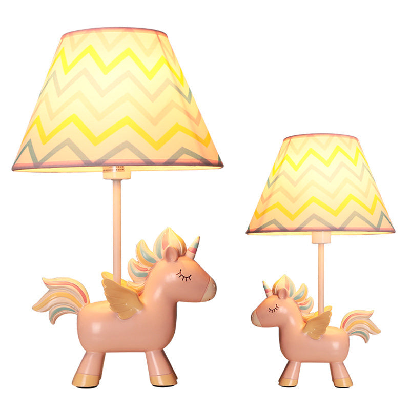 Lampka Nocna dla Dzieci z Jednorożcem - Różowa i Niebieska Lampka Kreskówkowa