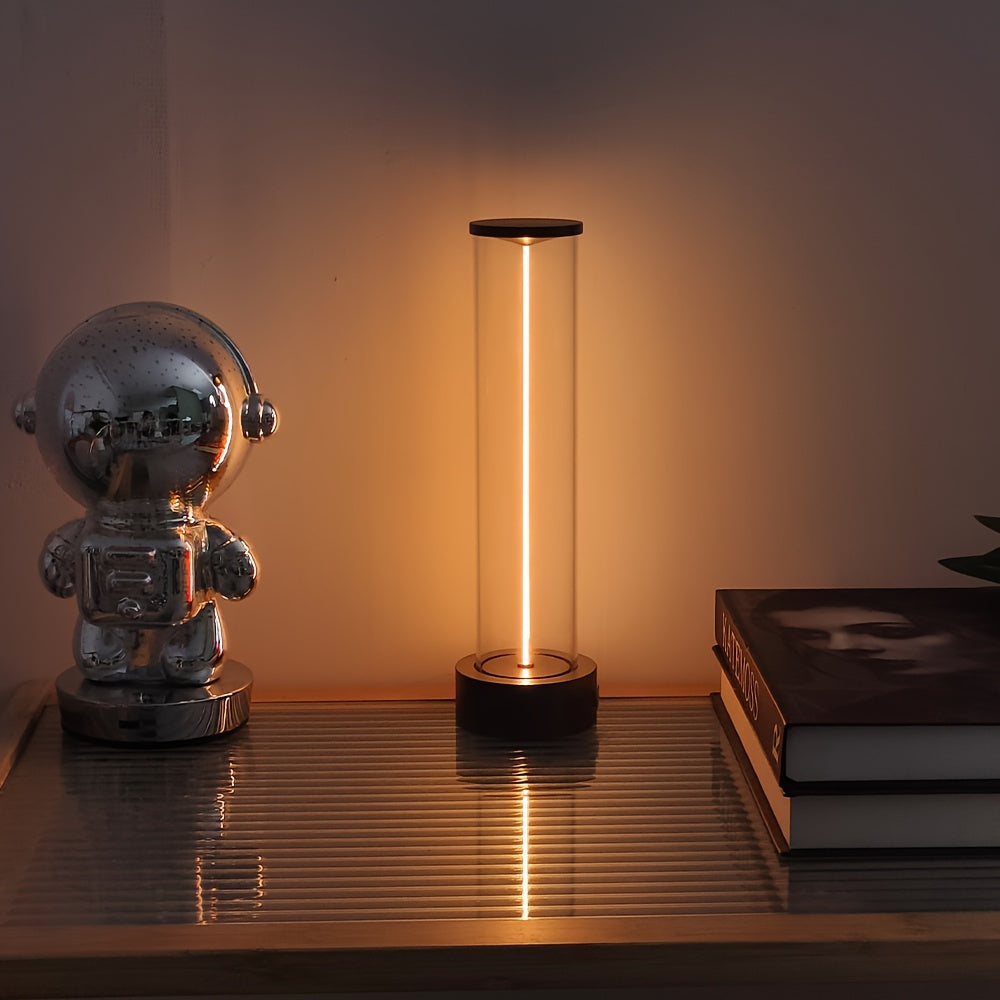 TouchLicht - Bezprzewodowa Lampa LED na Stół z Portem USB do Ładowania