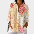 Vintage Blomsterranka Blus
