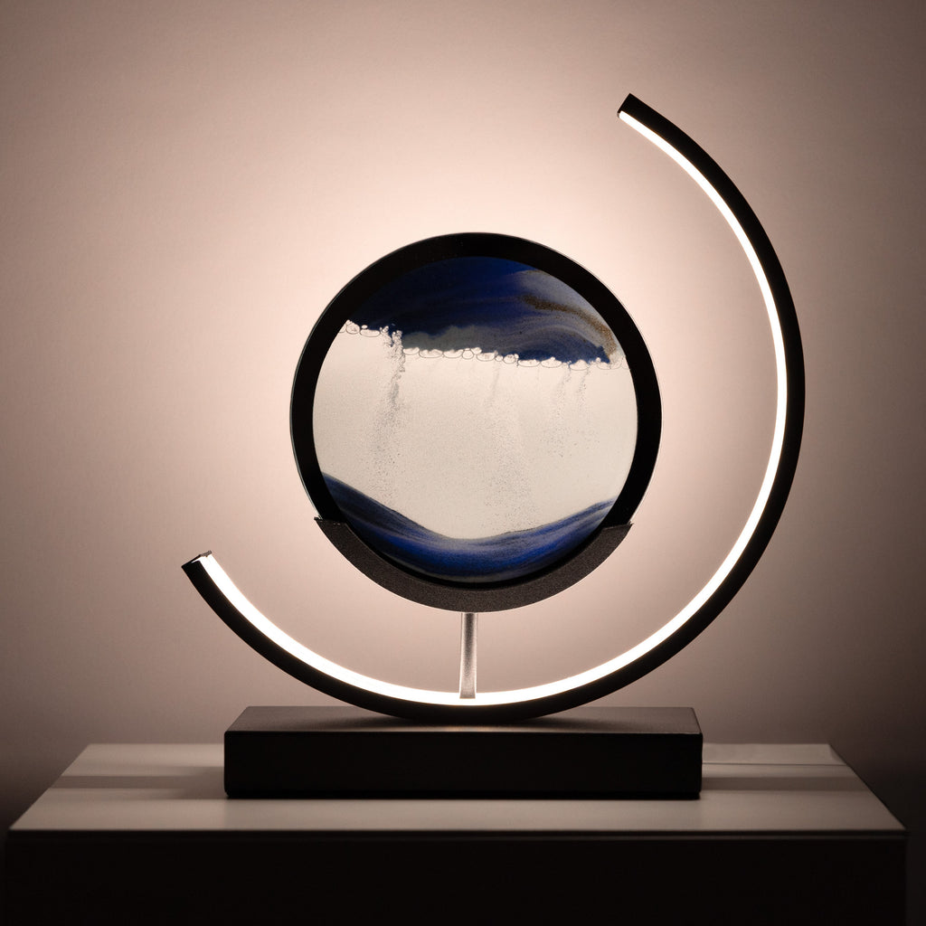 ChicGlimmer - Minimalistyczna Lampa w Kształcie Klepsydry