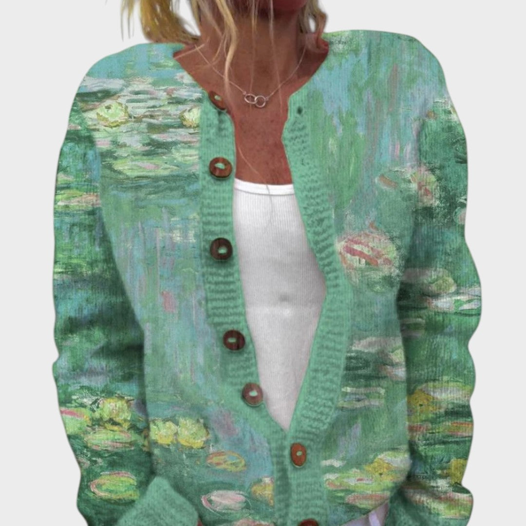 Ellie | Kvinno Floral Höstkardigan