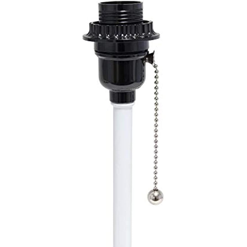 Lampa stołowa z materiałowym kloszem i funkcją ładowania