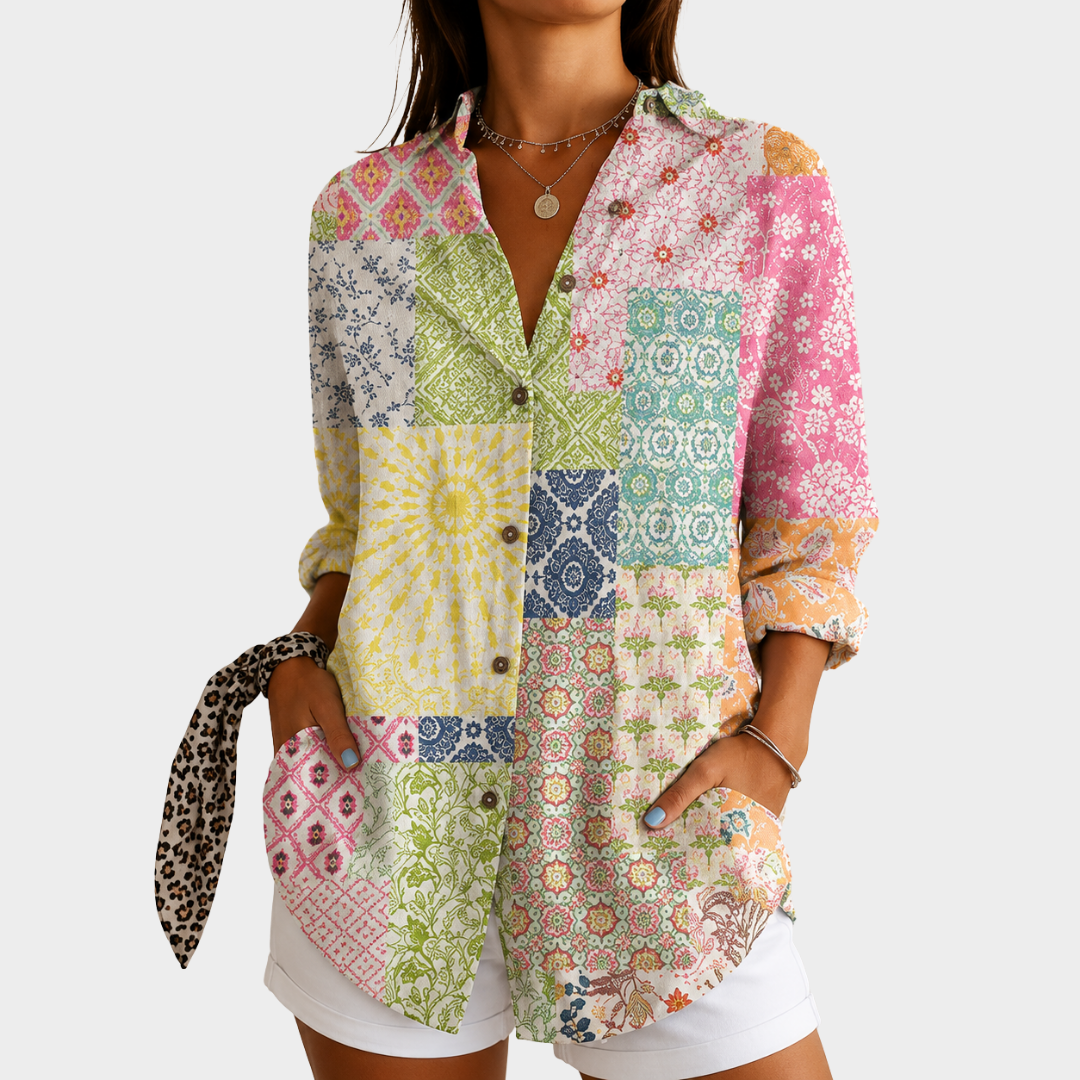 Patchwork Sunshine Garden Blus
