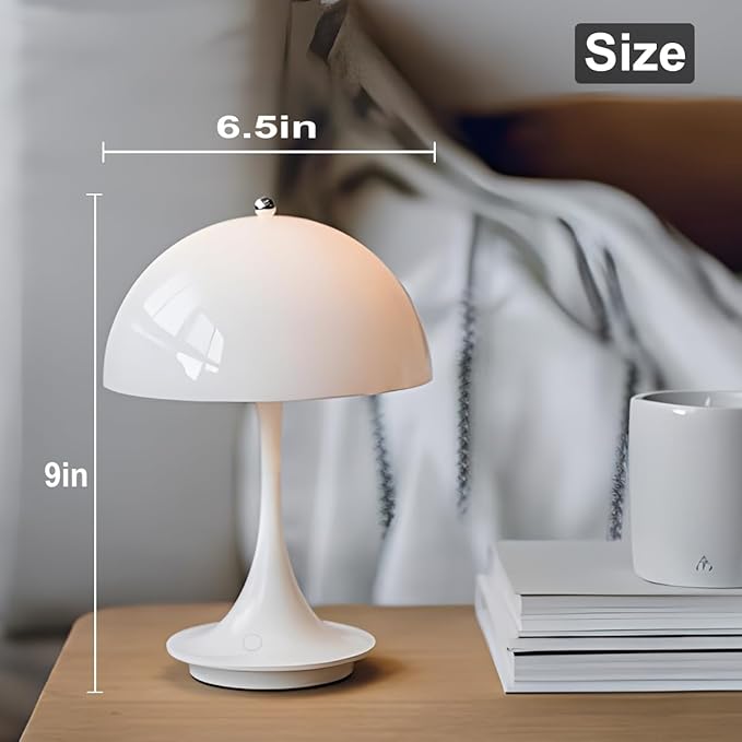 LumiFlex - Bezprzewodowa Lampa LED na Stół, Ładowalna i Ściemniana, Idealna do Salonu i Biura