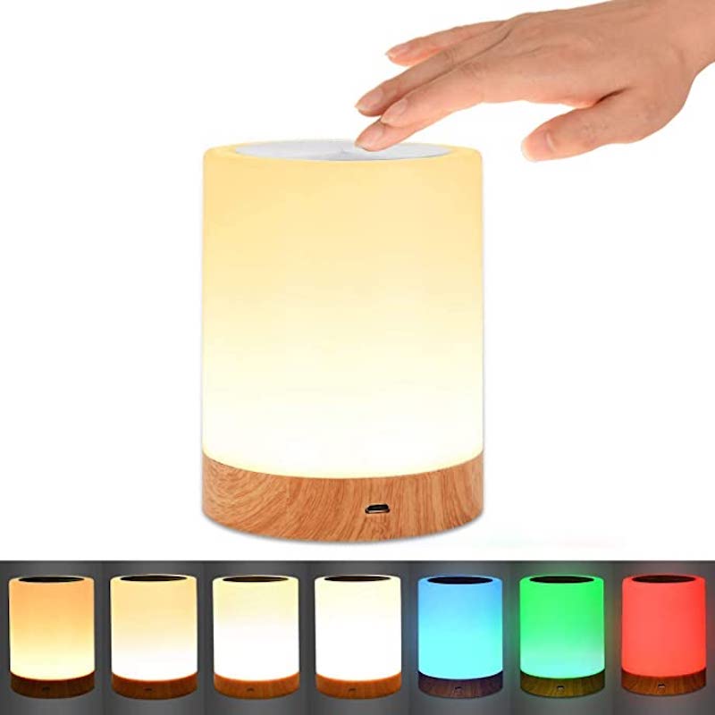 Nocna Lampa - Lampa Dotykowa do Sypialni i Salonu z Akumulatorowym Zasilaniem