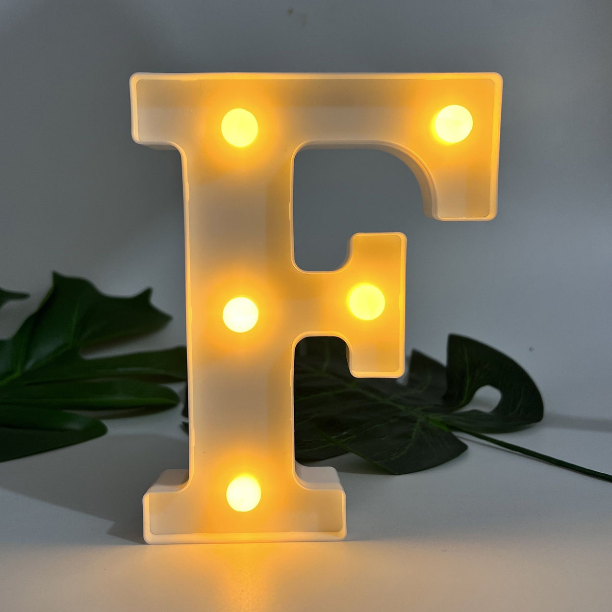 AlphaGlow - LED Dekoracyjna Lampa Literowa z Zasilaniem Bateryjnym