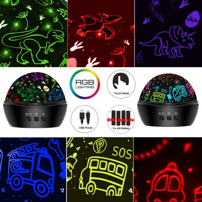 Projektor Jednorożca - Projektor i Nocna Lampa 2-w-1 dla Dzieci
