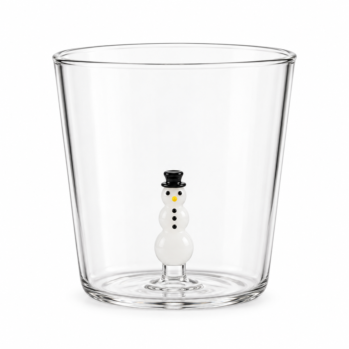 Szklanki do picia - Ręcznie dmuchane - Świąteczny wzór - 5 sztuk - 300ML