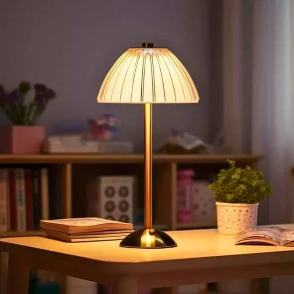 GlowFusion - Kryształowa Bezprzewodowa Lampa Stołowa