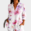 Mjuka Blomsterharmoni Blus