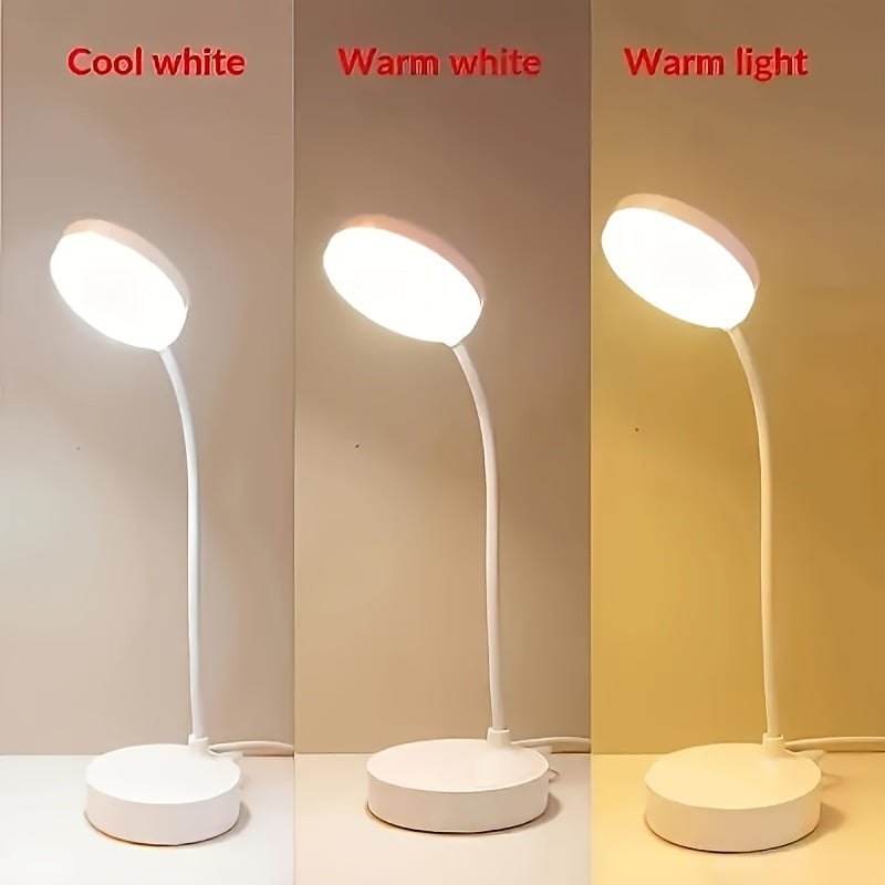 FlexiLight - Lampa biurkowa LED z 3-stopniowym przyciemnianiem i zasilaniem USB
