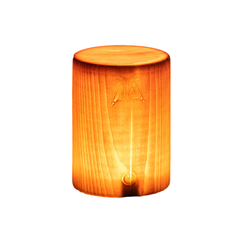 LumiHout - Lampa stołowa LED z akumulatorem i dotykowym sterowaniem