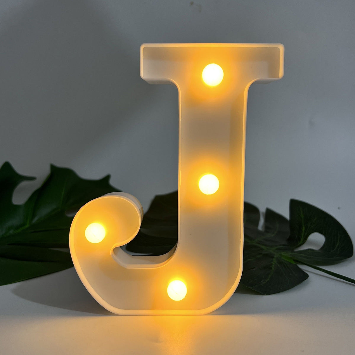 AlphaGlow - LED Dekoracyjna Lampa Literowa z Zasilaniem Bateryjnym