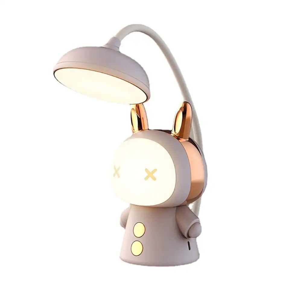 GlowKids - Lampa Stołowa LED z Postaciami z Bajek dla Dzieci – Świecąca Lampka Nocna z Ładowaniem USB, Kreatywny Design