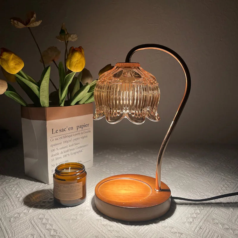 VintageGlow - Retro Lampa Nocna