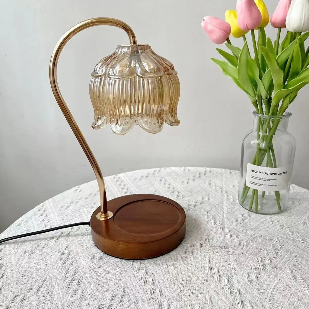 VintageGlow - Retro Lampa Nocna