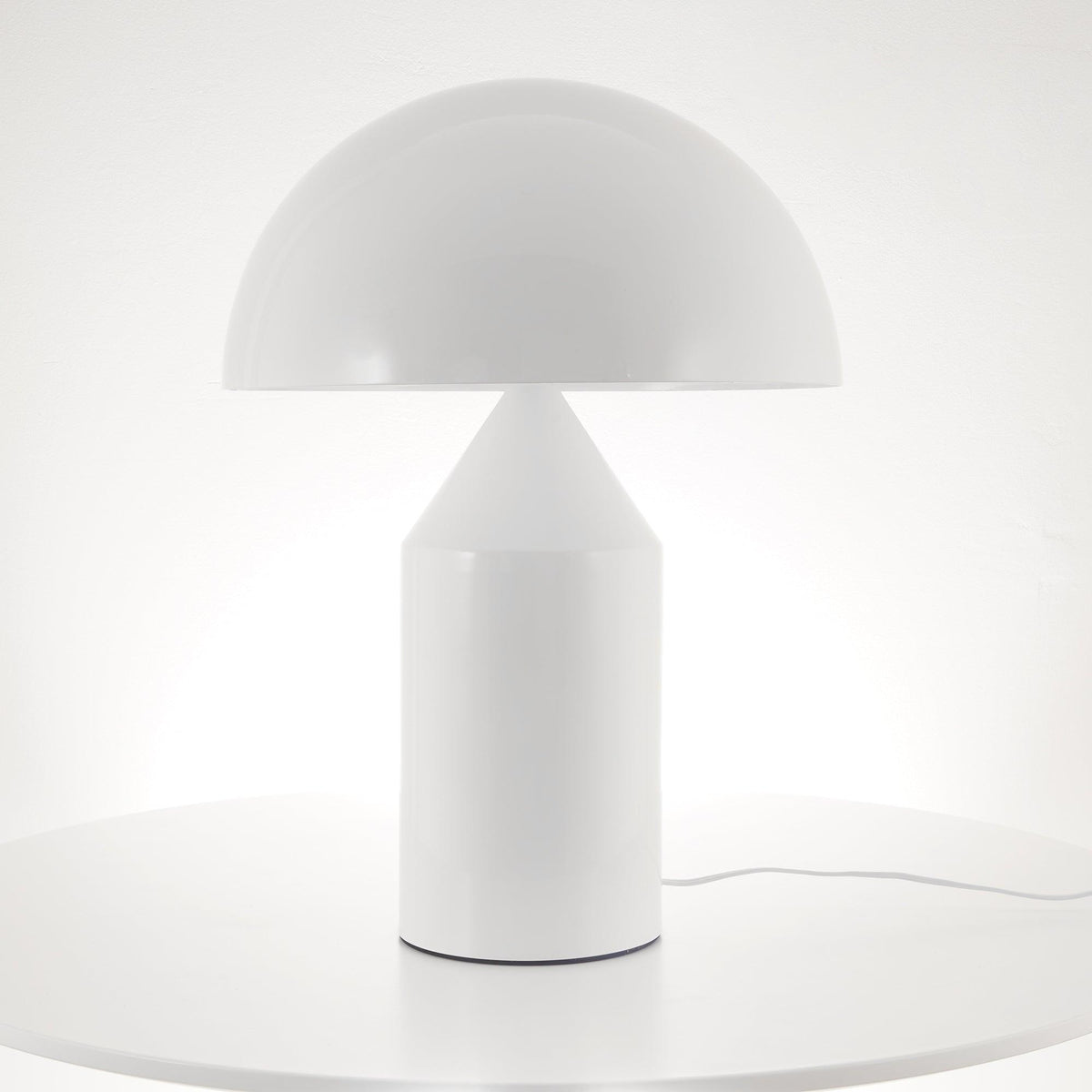 Lampa Stołowa Luna Metalowa - Nowoczesne Oświetlenie