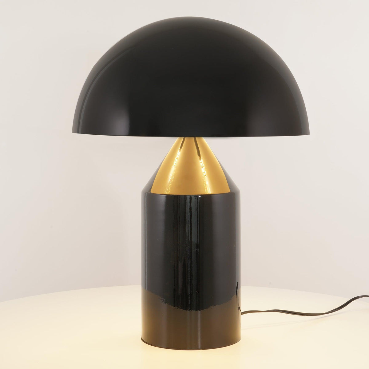 Lampa Stołowa Luna Metalowa - Nowoczesne Oświetlenie