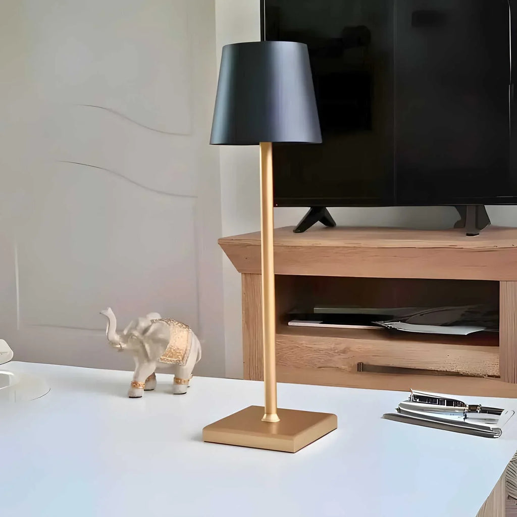 Bezprzewodowa Lampa Stołowa z Dimmowalnym Oświetleniem