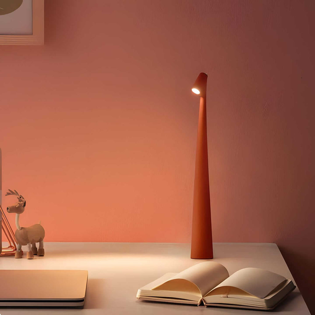 LunaSlim Elegancka Lampa Stołowa z Funkcjonalnością Bezprzewodową