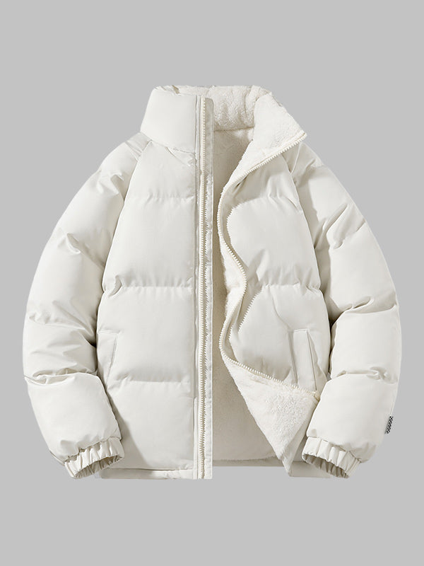 Kurtka Puchowa z Fleece | Ciepła | Lekka | Casual Zimowa Kurtka