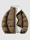 Kurtka Puchowa z Fleece | Ciepła | Lekka | Casual Zimowa Kurtka