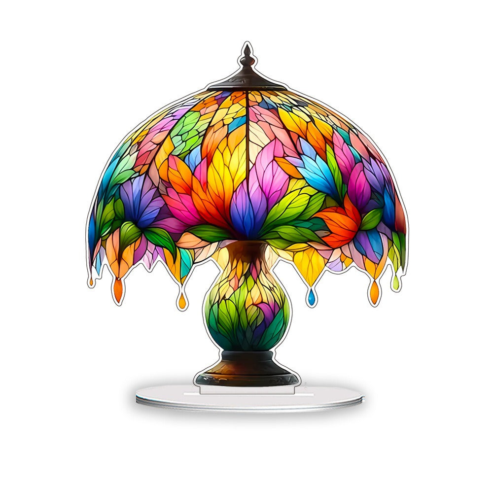 GlamTafel - Stylowa Lampa Stołowa z Akrylu