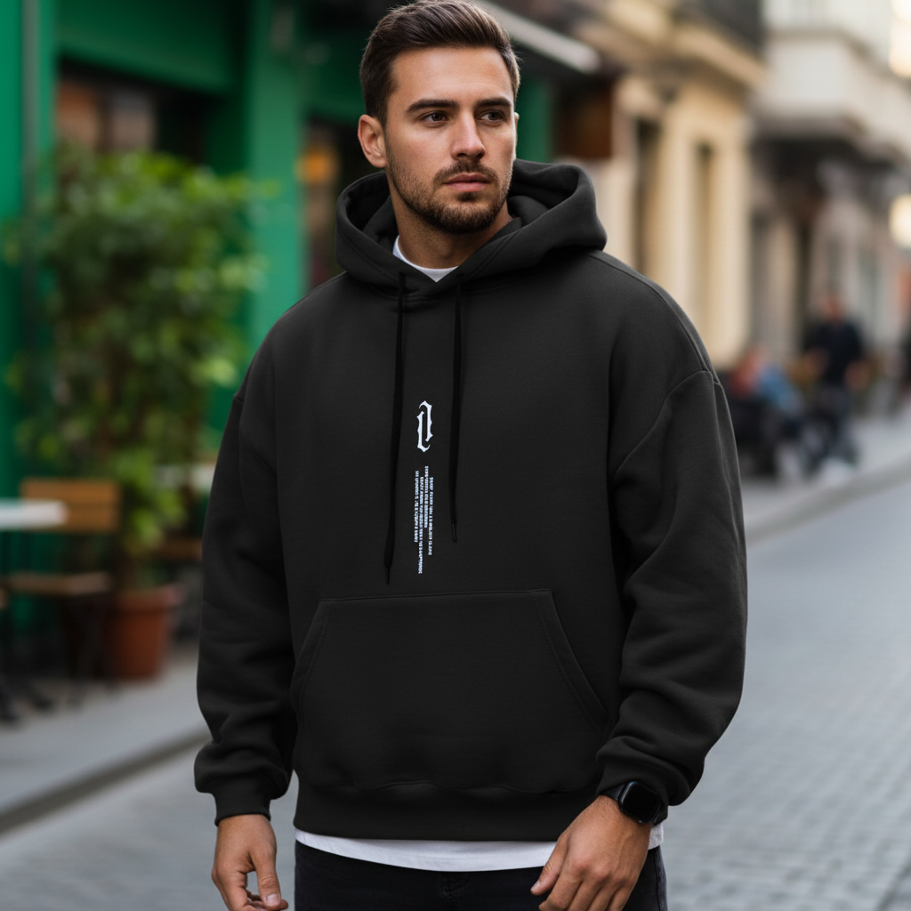Hoodie Męski | Wygodny z Kapturem