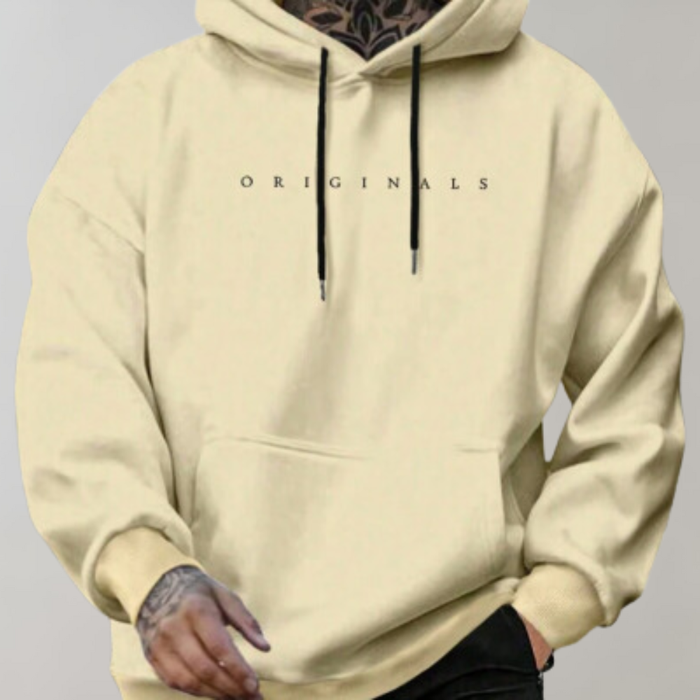 Hoodie Męski | Nowoczesny z Nadrukiem Tekstowym