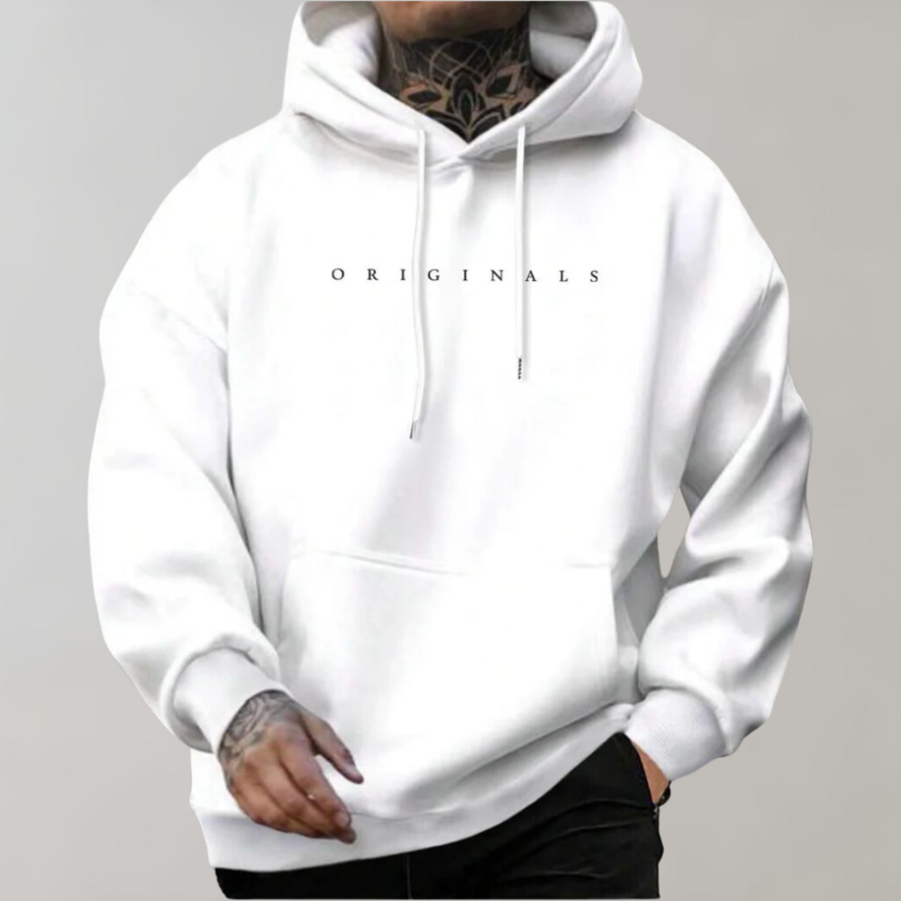 Hoodie Męski | Nowoczesny z Nadrukiem Tekstowym