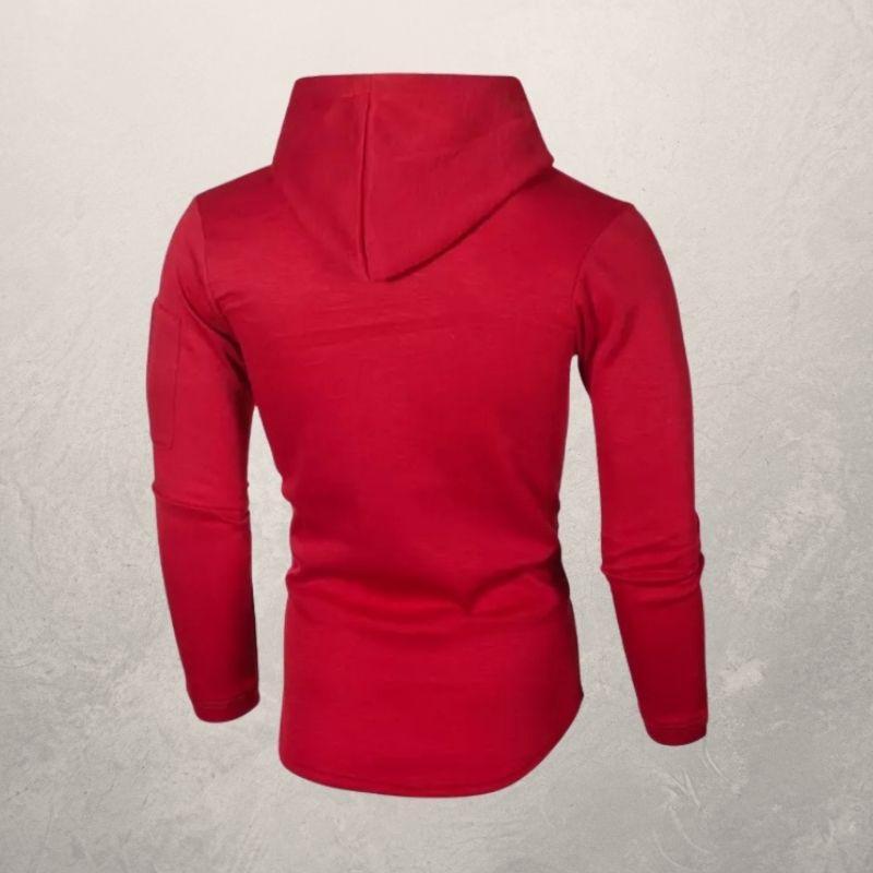 Hoodie Męski | Sportowy z Rękawem na Zamek