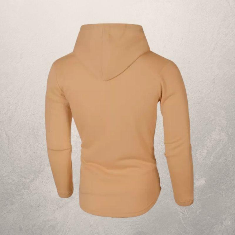 Hoodie Męski | Sportowy z Rękawem na Zamek