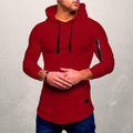 Hoodie Męski | Sportowy z Rękawem na Zamek