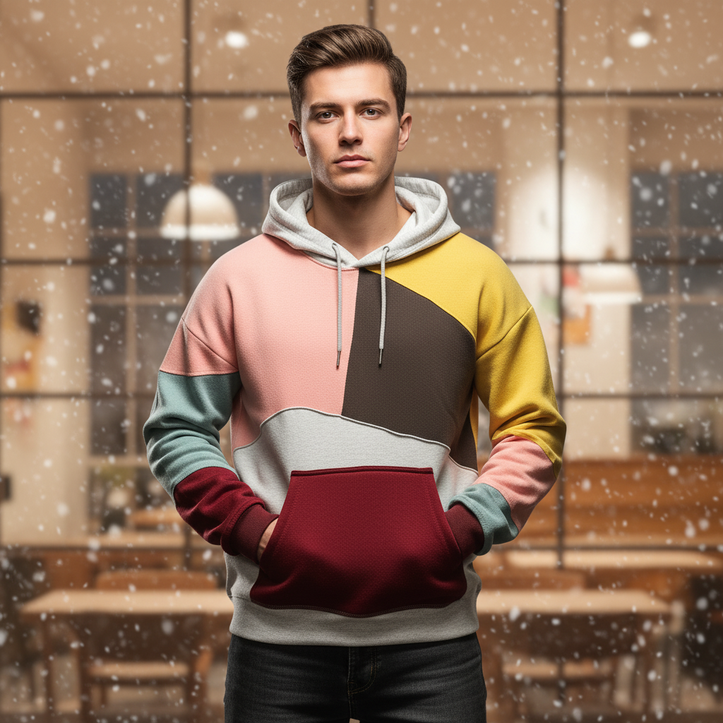 Hoodie Męski | Ciepły z Kapturem
