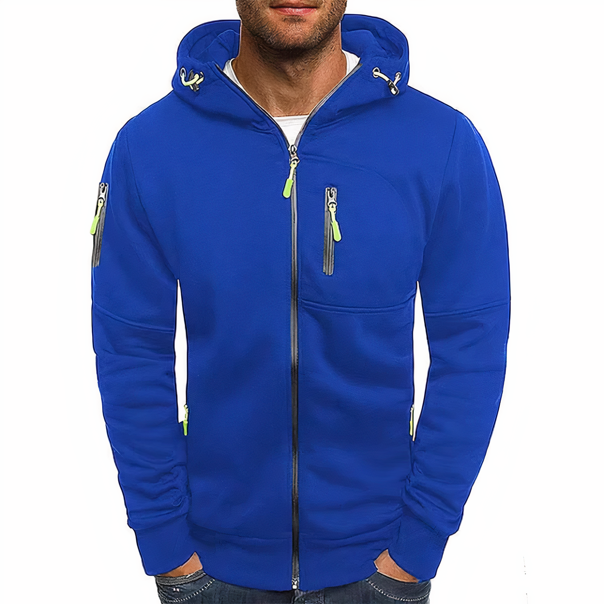 Hoodie Męski | Ciepły z Zipperem