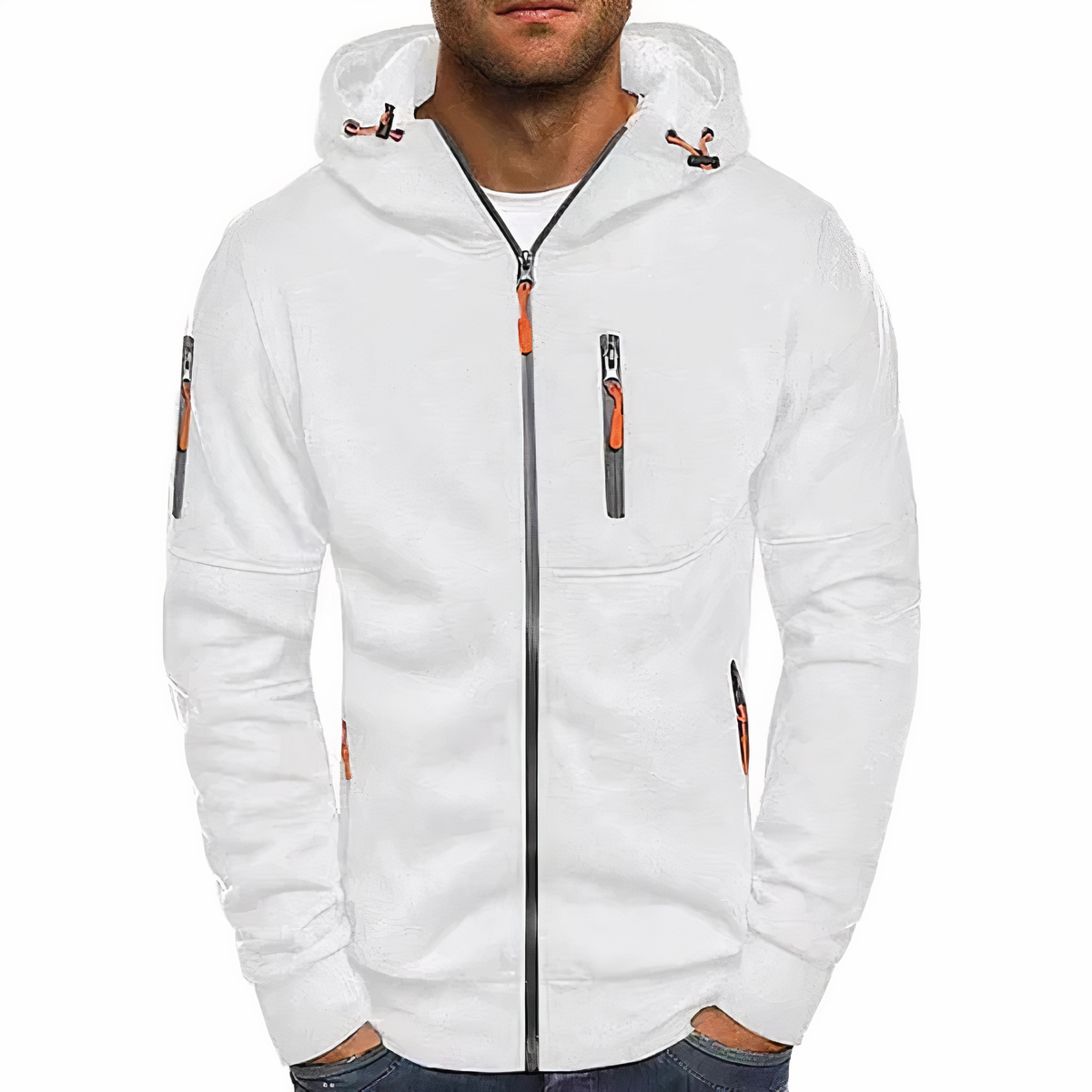 Hoodie Męski | Ciepły z Zipperem
