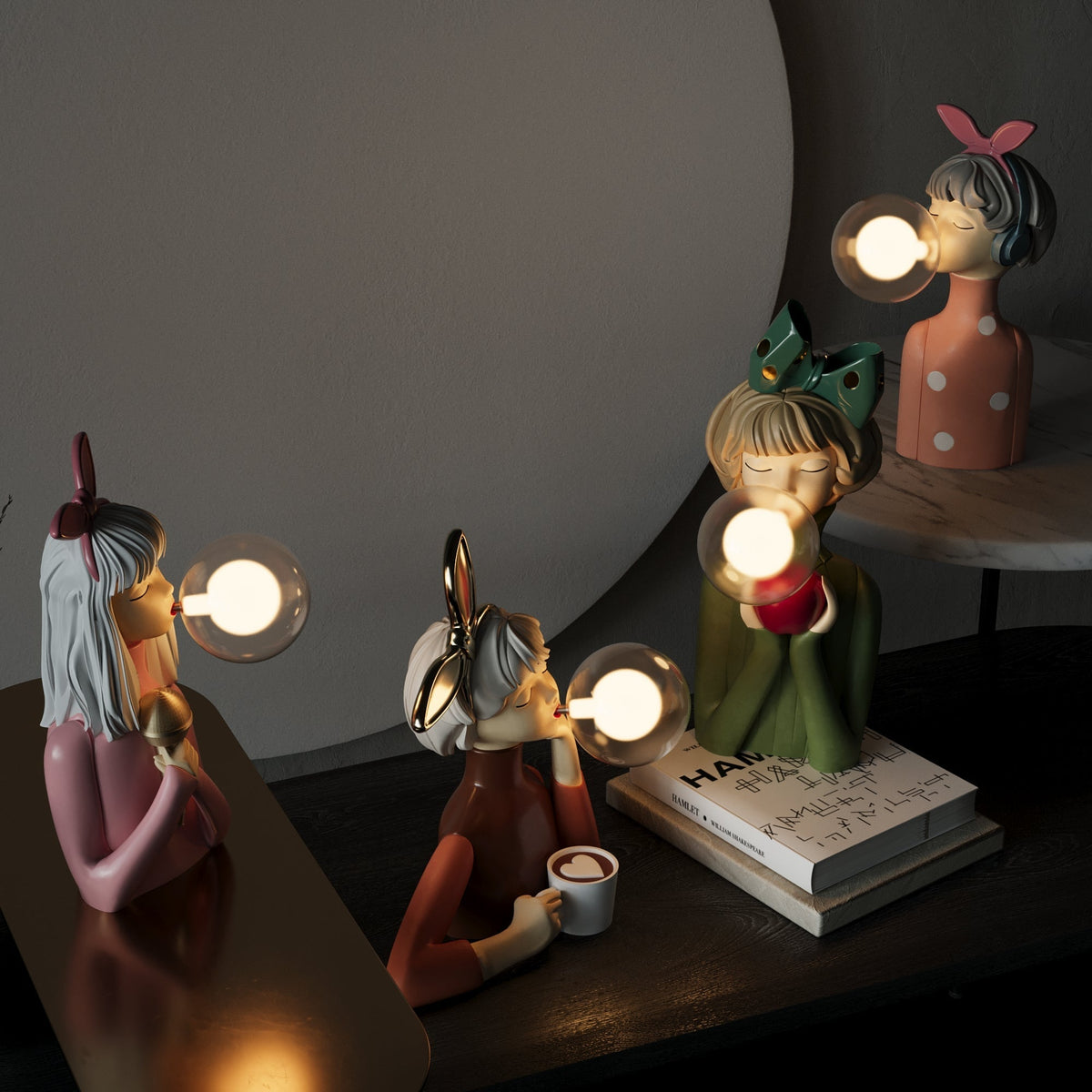 DecoGlam – Artisan Lampa Stołowa dla Stylowego Wnętrza